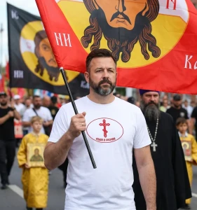 Футболка «Крестный Ход» (белая)