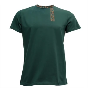 Футболка-косоворотка «Зеленая»